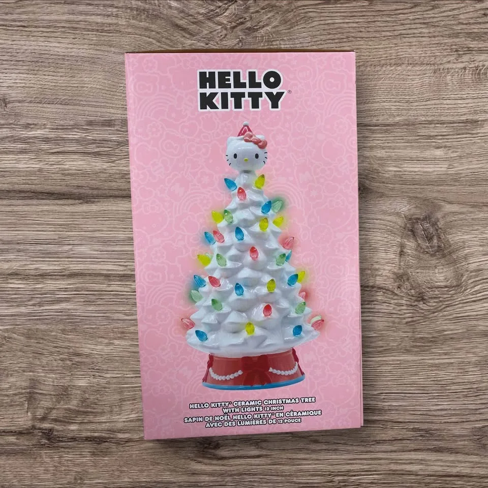 Hello Kitty Ceramic Christmas Tree 12 Inch image indicator(2)