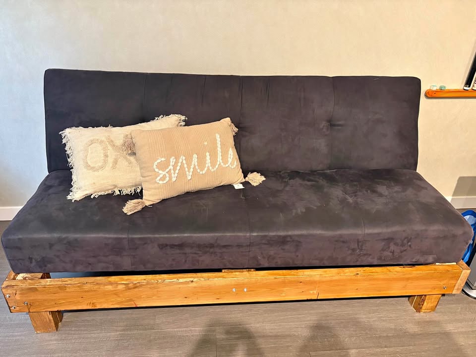 Wood Frame Sofa Bed