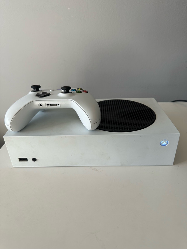 Xbox Series S with controller