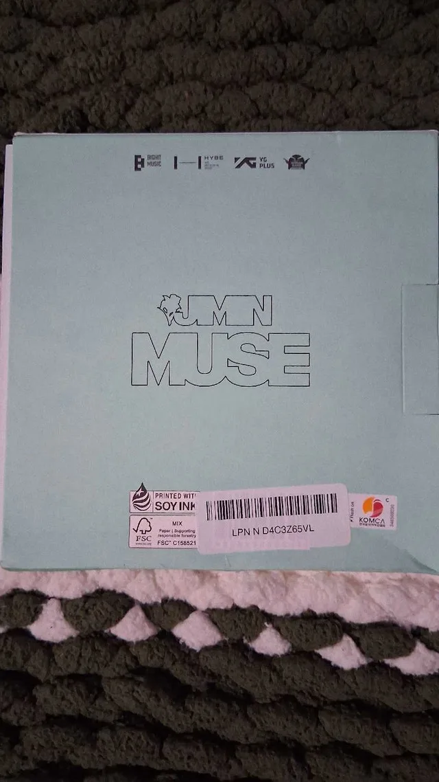 Jimin BTS MUSE (BLOOMING Ver.) CD image indicator(2)