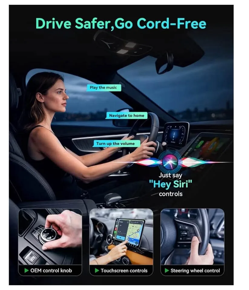 Wireless CarPlay Adapter image indicator(3)