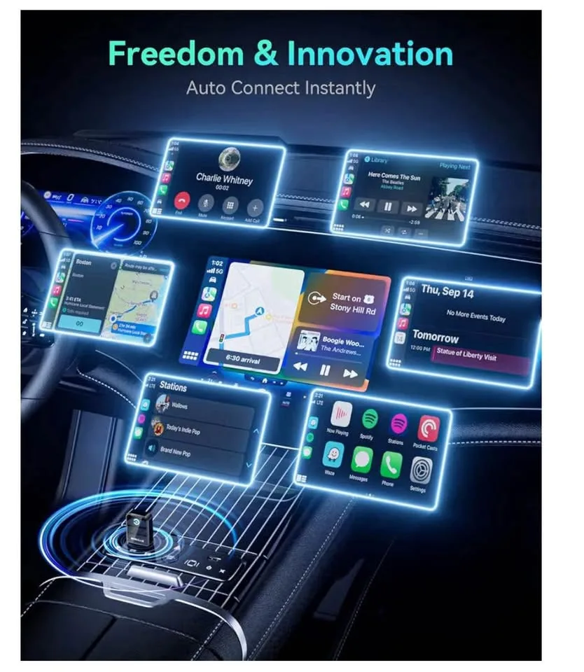 Wireless CarPlay Adapter image indicator(4)