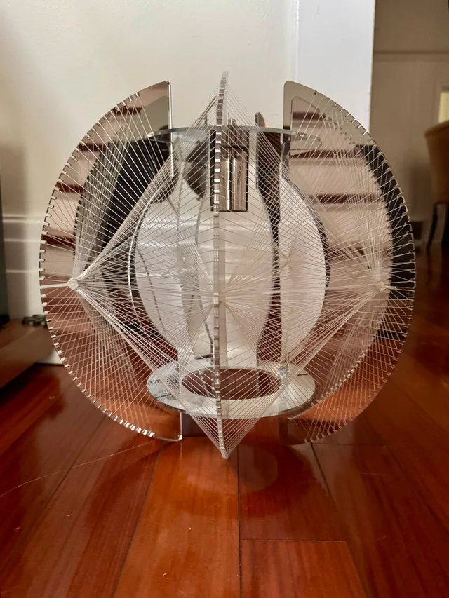 Vintage Mid-Century Lucite / Elegant Pendant Light