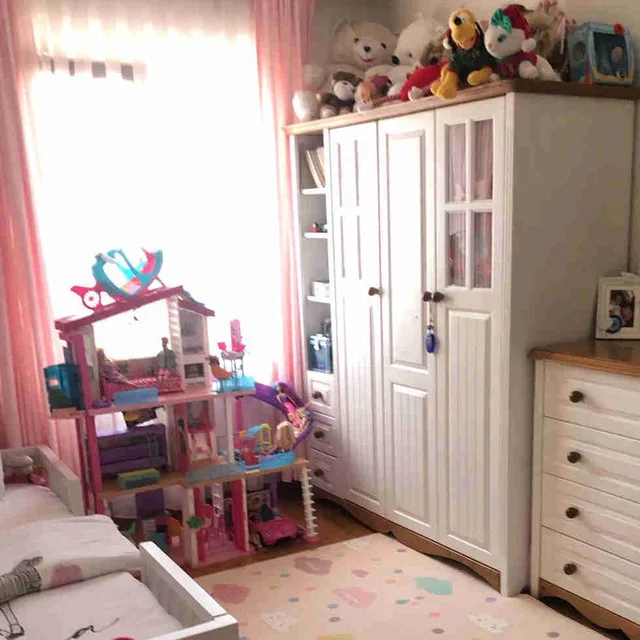 Solid Wood Wardrobe – Non-Toxic! (Perfect for Kids’ Room