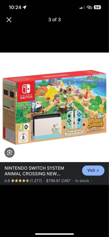 Animal crossing Nintendo switch (2020 edition) - photo 3