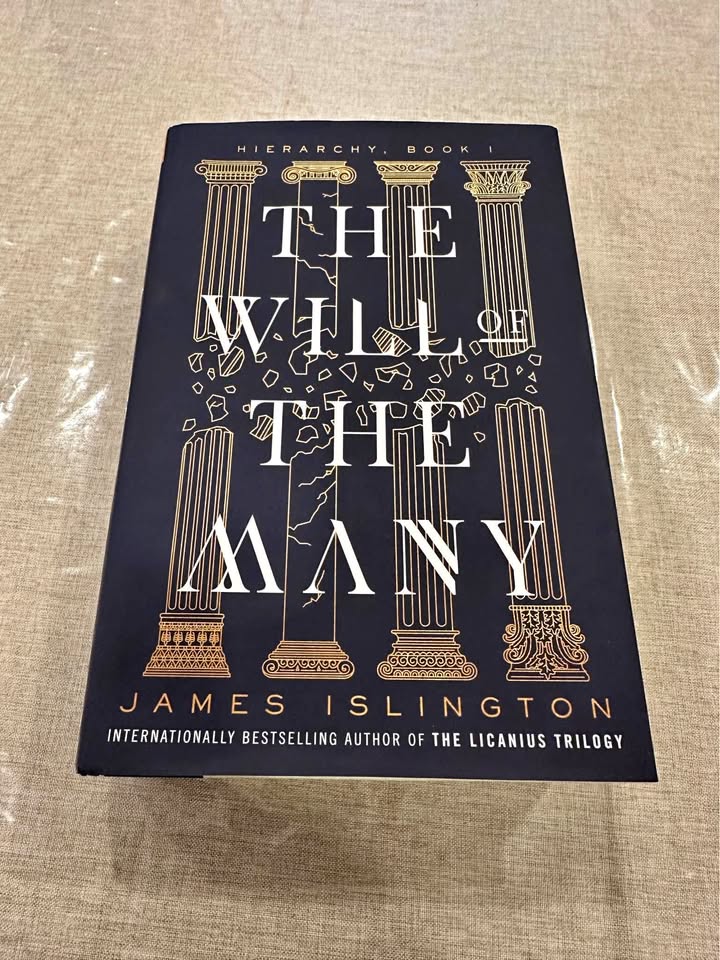 The Will of the Many by James Islington (Hardcover)