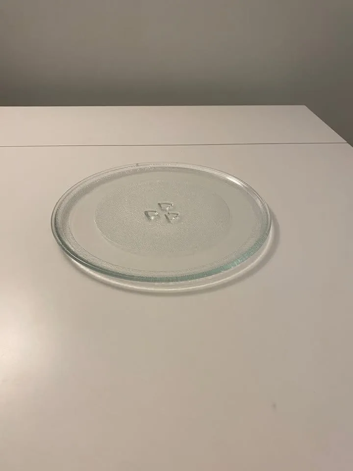 Whirlpool 12" Microwave Glass Turntable Plate Replacement image indicator(2)