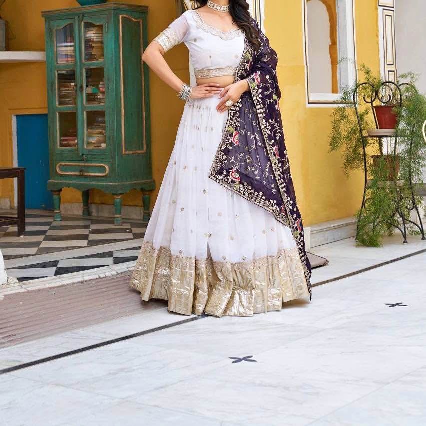 Beautiful light weight lehenga fully stitched