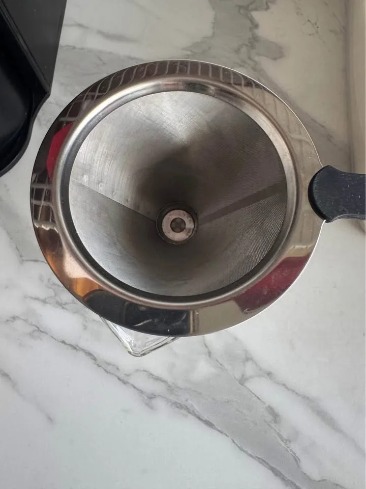 Pour Over Coffee Maker - 400ml Borosilicate Glass image indicator(6)