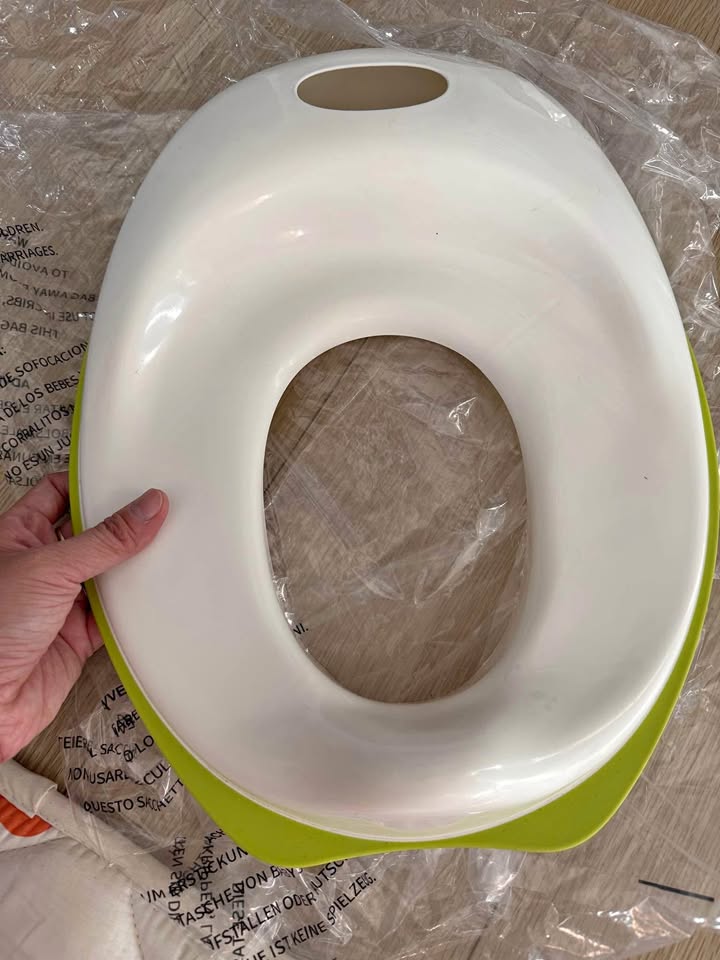 Ikea kid’s toilet seat, potty training toilet seat