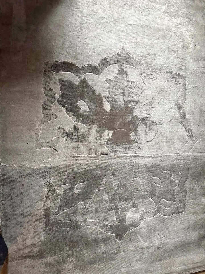 Surya grey contempo carpet 5’3 x 7’6 thumbnail