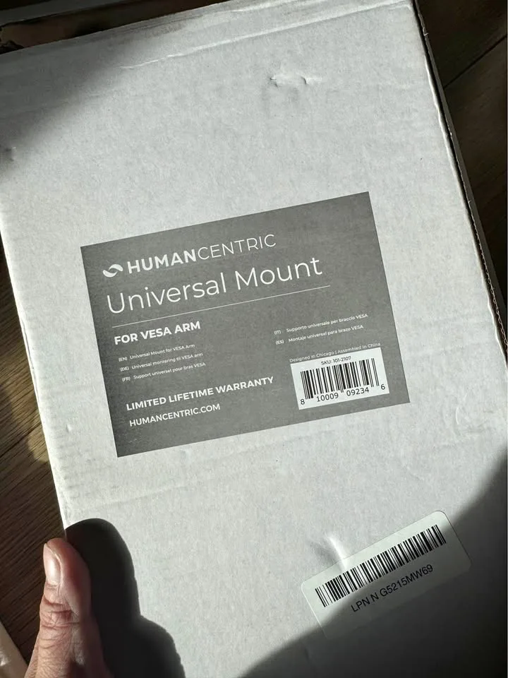 HumanCentric VESA Mount for Small Computers thumbnail