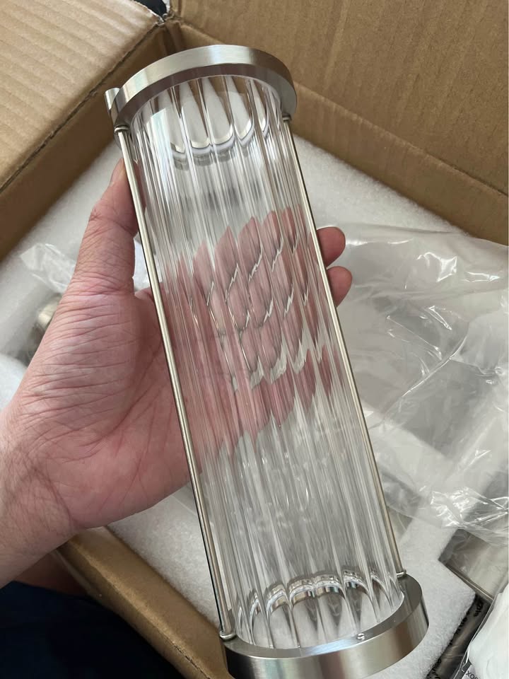Bathroom Sconce Wall Lighting - Nickel Vanity Light - photo 3