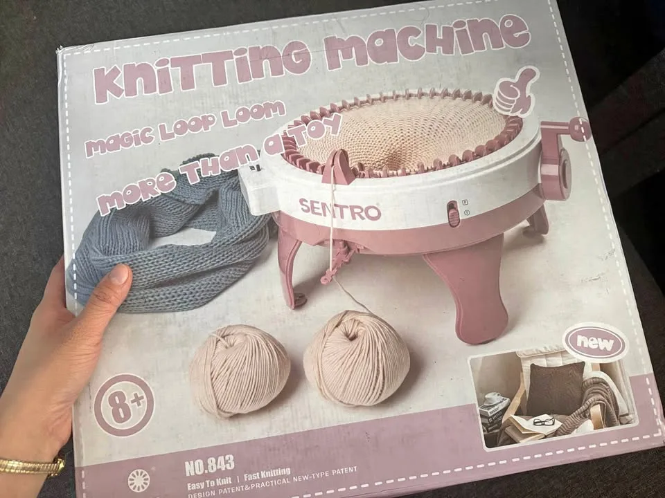 Knitting Machine 48 Needles, Automatic Crochet Machine