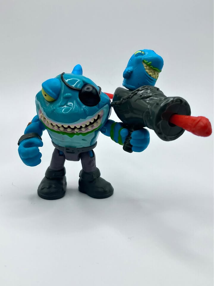 Grossery Gang Pirate Sharrrk w/ Mini Figure & Gun