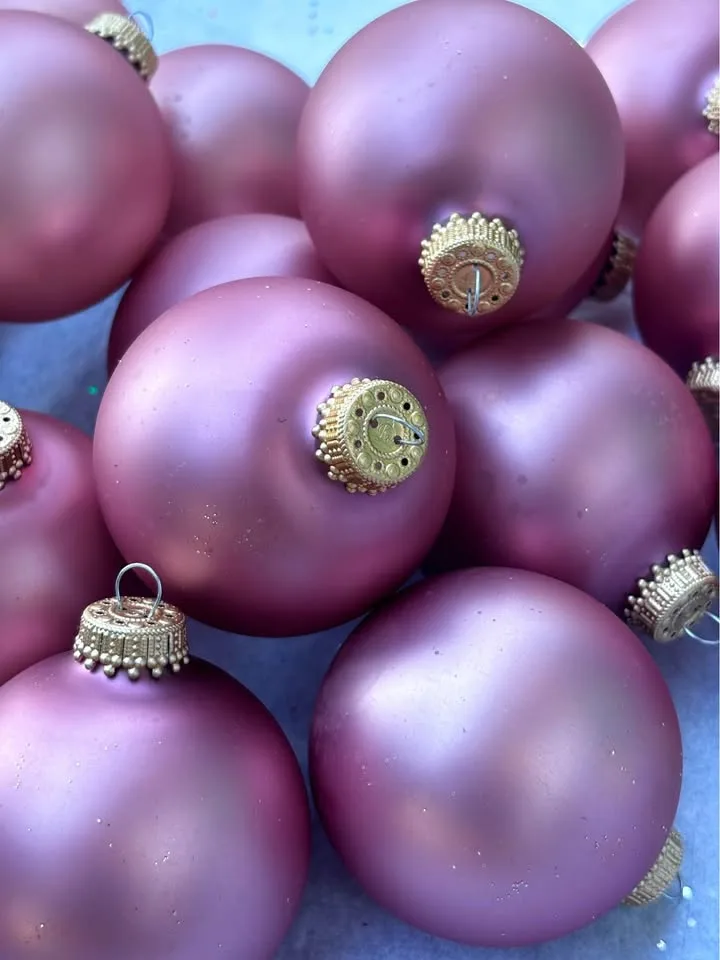 Vintage Glass Ornaments 4 boxes of 6, $15 each, all 4/$55 image indicator(6)