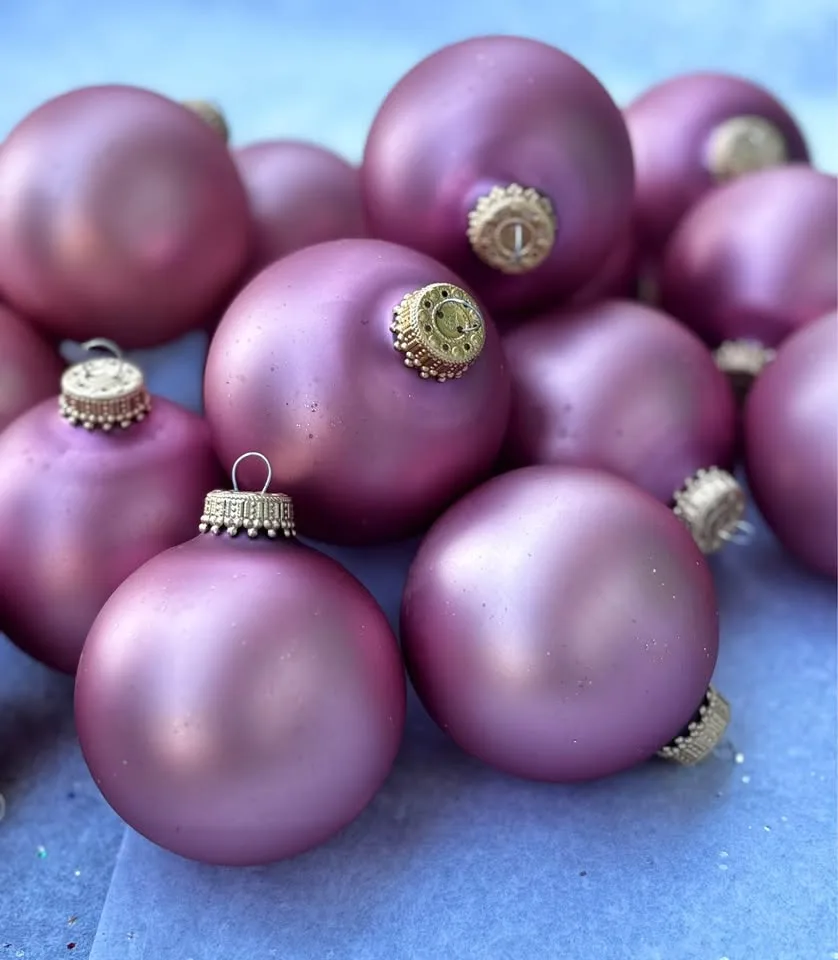 Vintage Glass Ornaments 4 boxes of 6, $15 each, all 4/$55 image indicator(7)