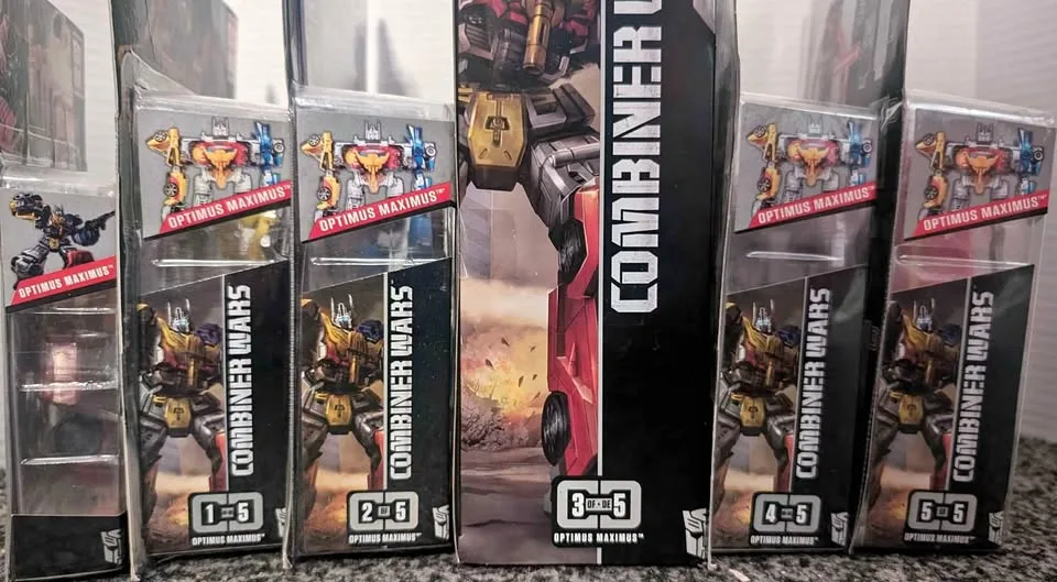 💥ALL 6!💥Transformers Generations Combiner Wars Optimus Maximus