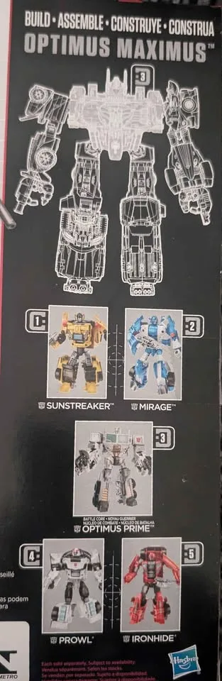 💥ALL 6!💥Transformers Generations Combiner Wars Optimus Maximus image indicator(9)