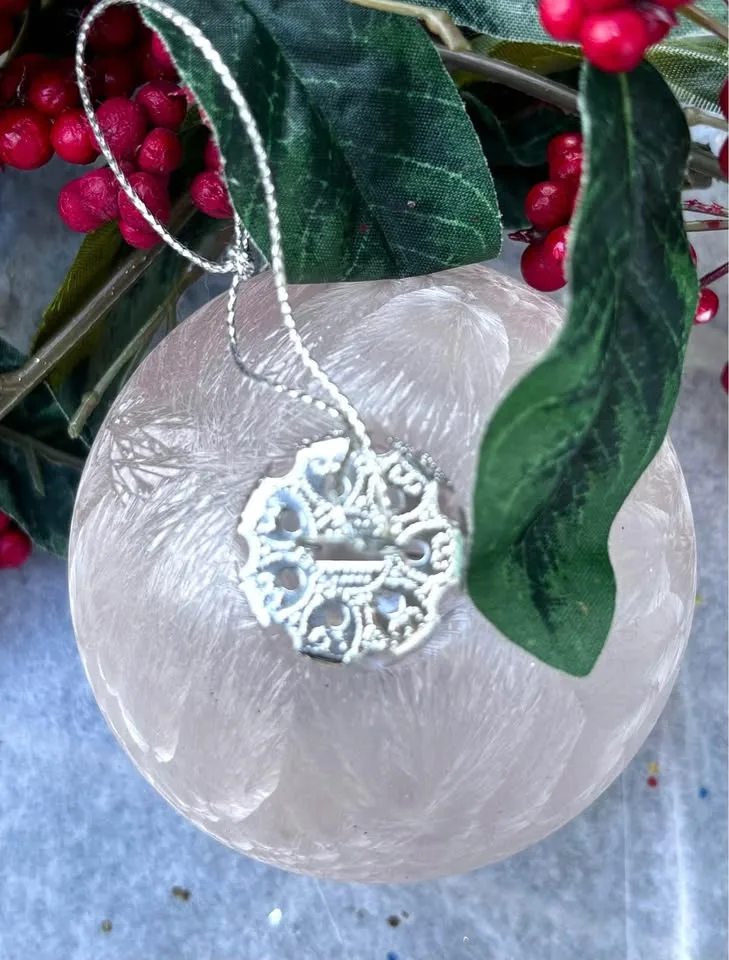 Vintage Round Glass Ornaments image indicator(7)