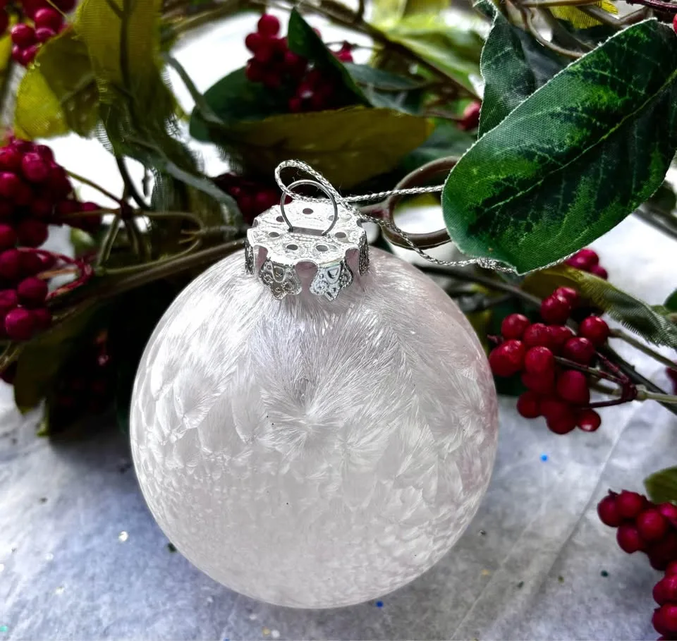 Vintage Round Glass Ornaments image indicator(8)