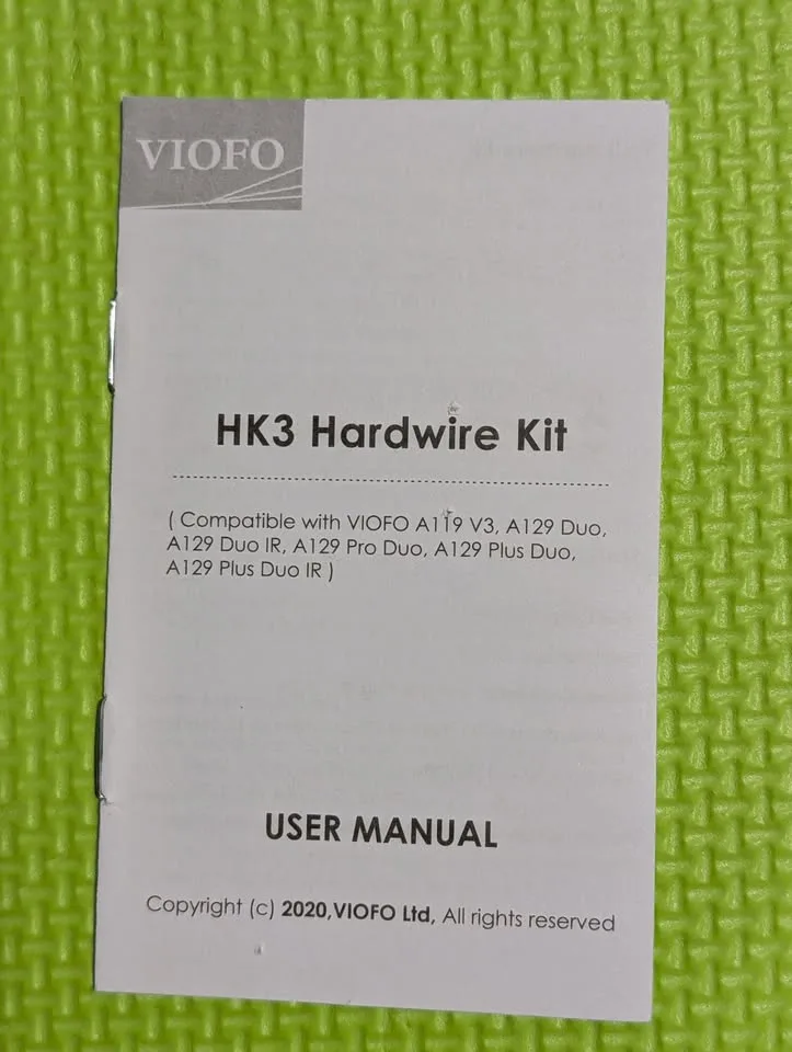 HK3 Acc Dashcam Hardwire Cable image indicator(5)