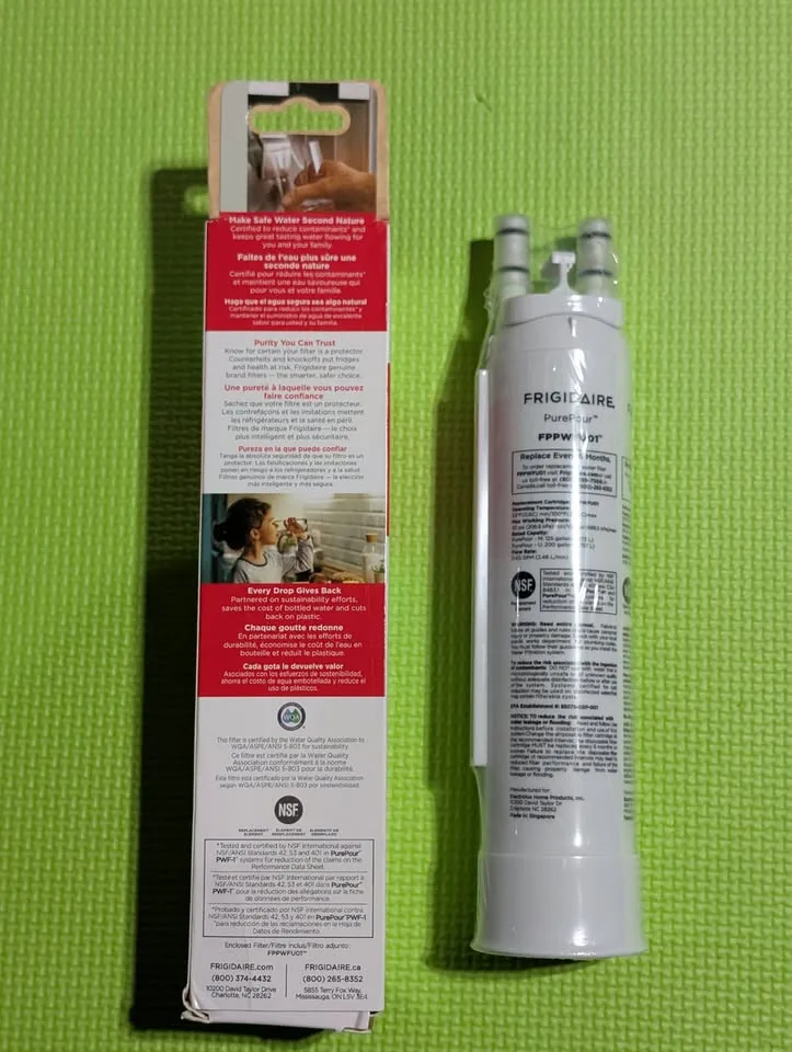 Frigidaire FPPWFU01 PurePour PWF-1 Water Filter image indicator(2)