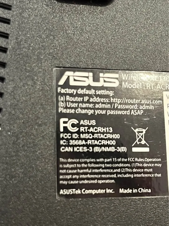 ASUS AC1300 Dual Band Gigabit Wireless Router image indicator(2)