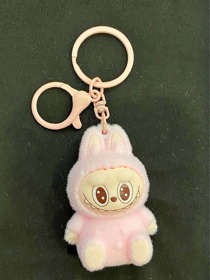Labubu Keychain (6cm) - pink