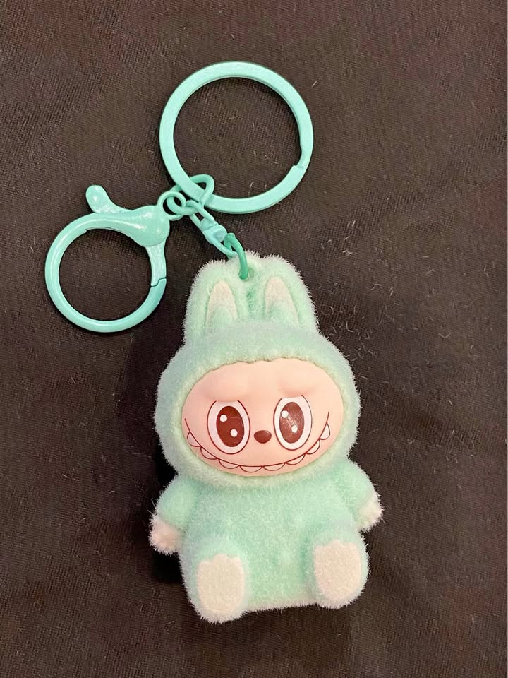 Labubu Keychain (6cm) - green