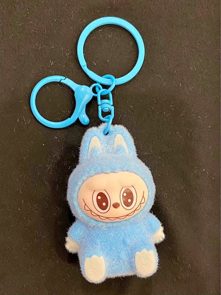 Labubu Keychain (6cm) - blue