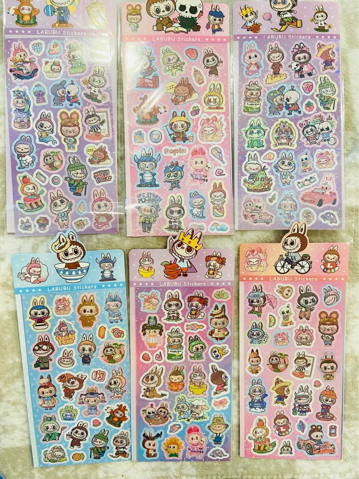 Labubu Sticker Sheets - photo 2