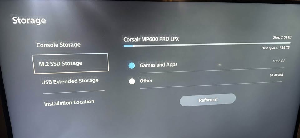 PS5 Slim disk version with 2tb ssd storage - photo 3