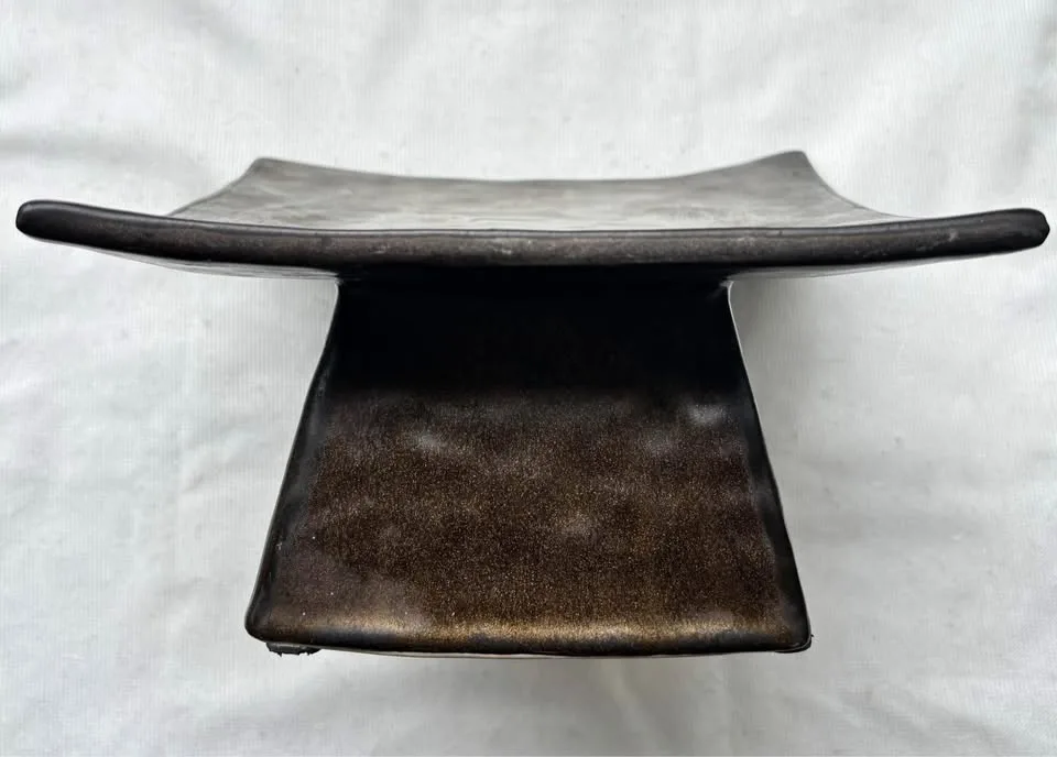 Bronzed Sculptural Candle Holder - 2 Available image indicator(7)