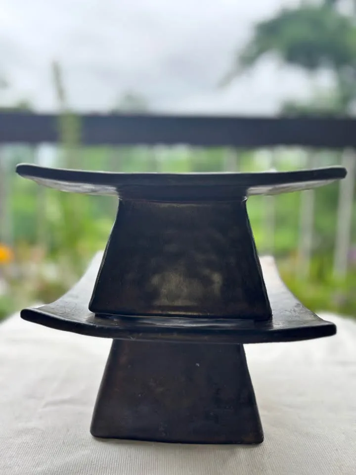 Bronzed Sculptural Candle Holder - 2 Available image indicator(8)