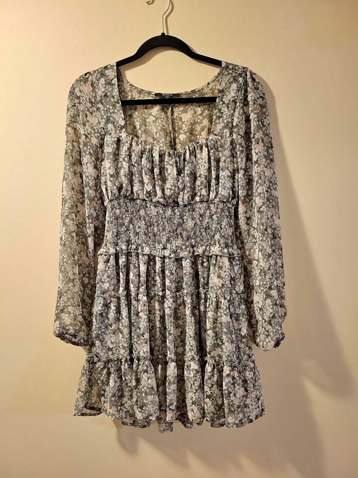 Size large trixxi mini dress, cowgirl dress, fairy, farm
