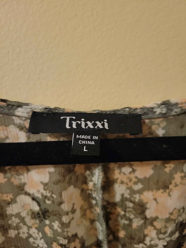 Size large trixxi mini dress, cowgirl dress, fairy, farm - photo 3