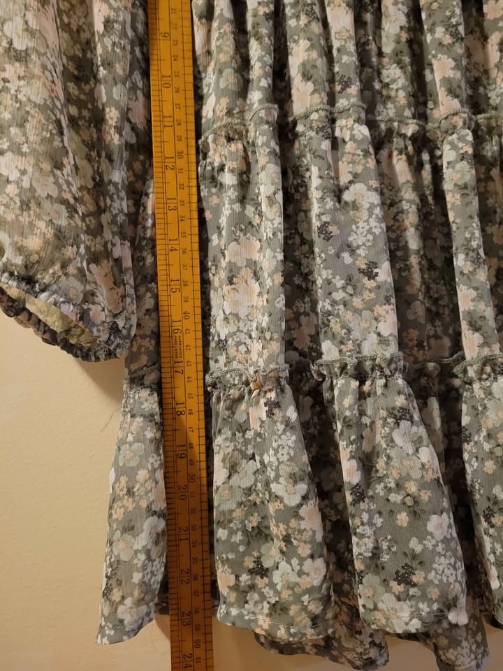 Size large trixxi mini dress, cowgirl dress, fairy, farm - photo 5