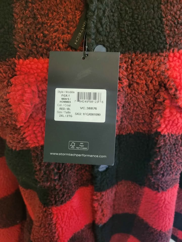 NEW Stormtech Caribou Fleece Jacket - FGX-1 men's 2xl - photo 2