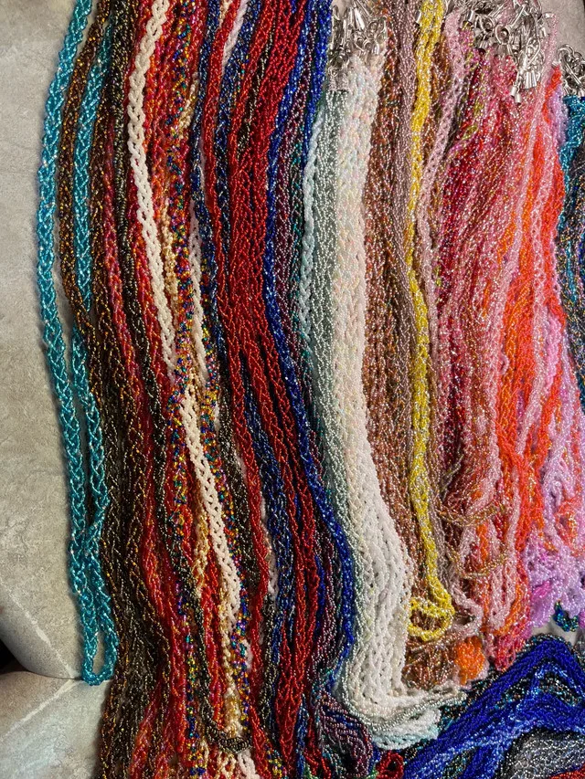 Beaded Lanyard 60 available, handmade. image indicator(4)