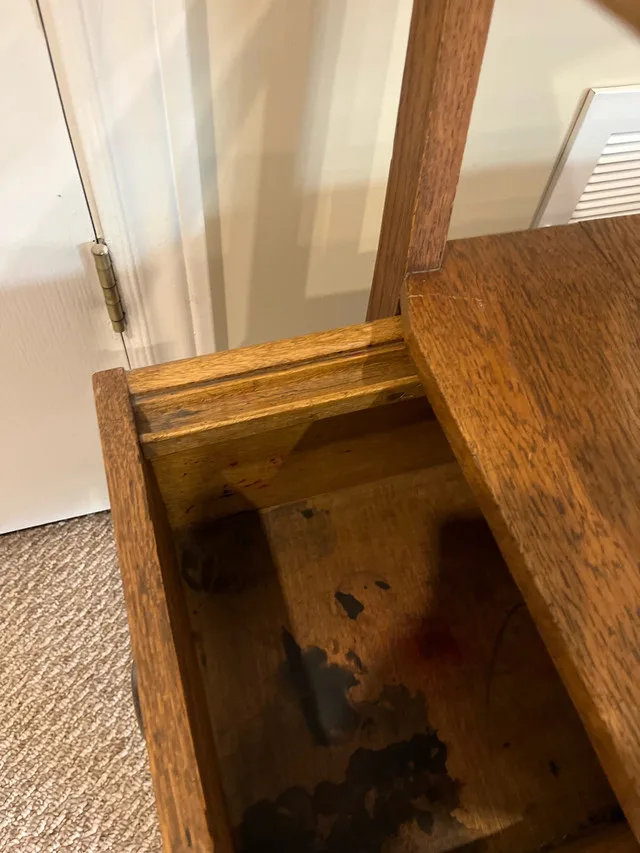 Antique School Desk Chair image indicator(3)