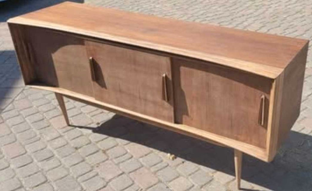 Mid Century Modern TV Stand, Vintage Deilcraft Sideboard - photo 2