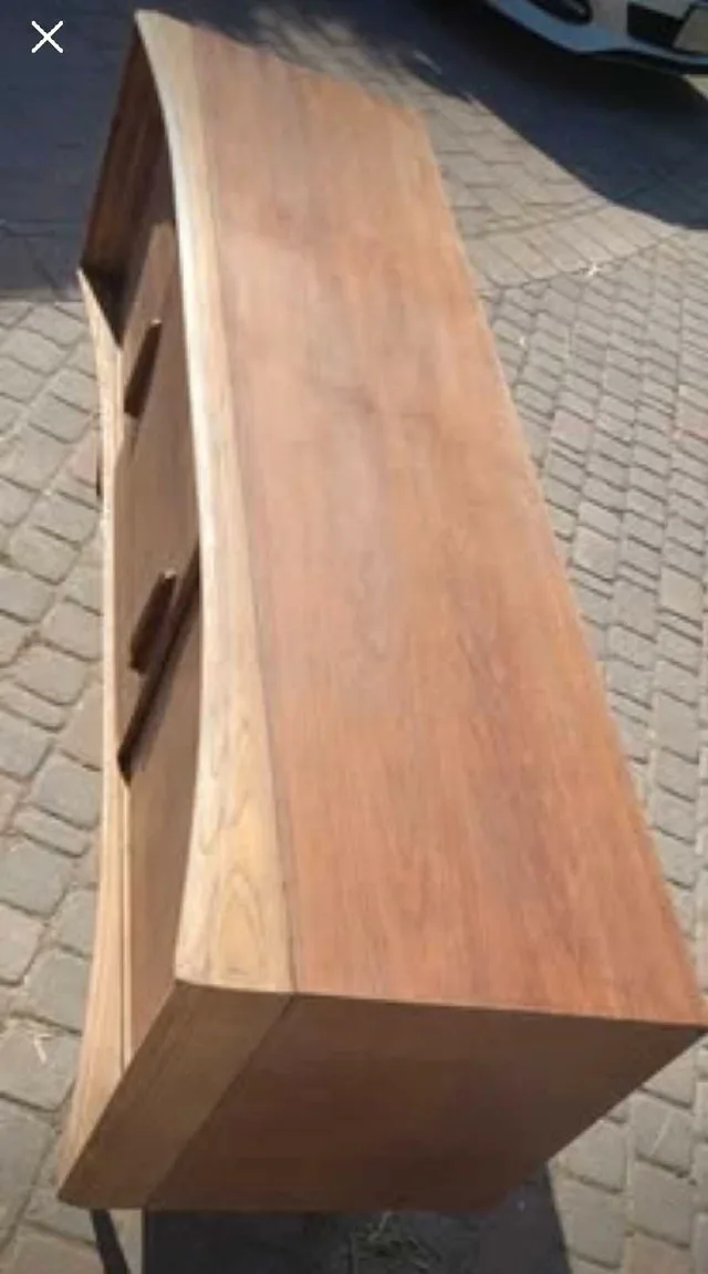 Mid Century Modern TV Stand, Vintage Deilcraft Sideboard image indicator(4)