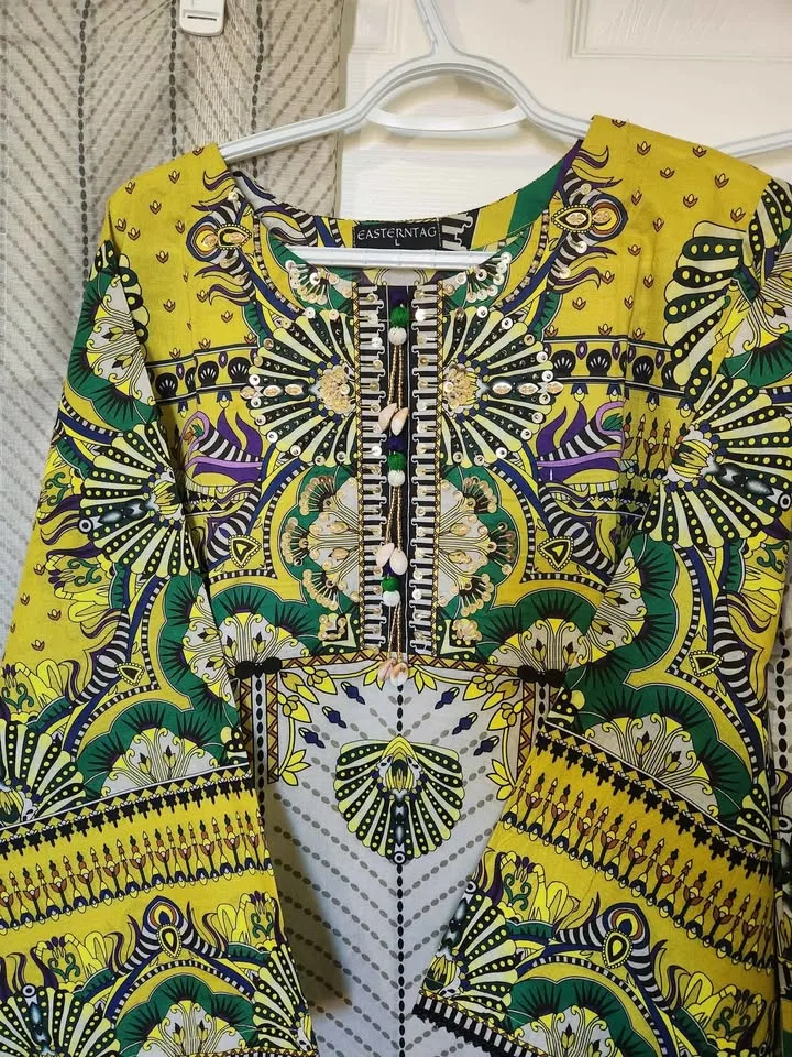 Beautiful 3 pcs pakistani suit image indicator(2)