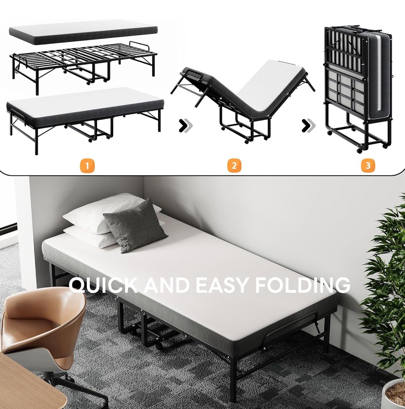 Folding Bed - photo 4