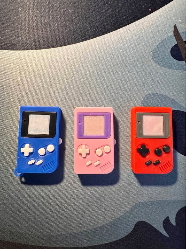 Game boy fidget toy/keychain