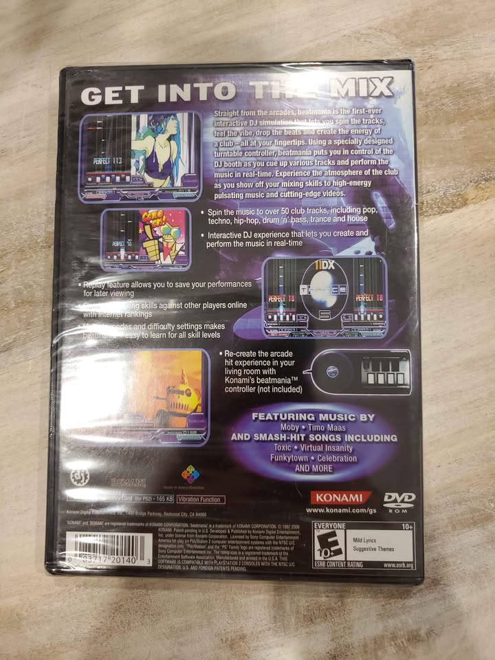 Brand New PS2 Beatmania🎵 (Factory Sealed) - photo 2