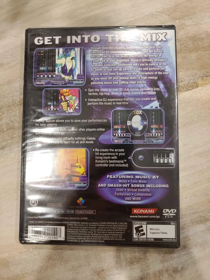 Brand New PS2 Beatmania🎵 (Factory Sealed) image indicator(2)