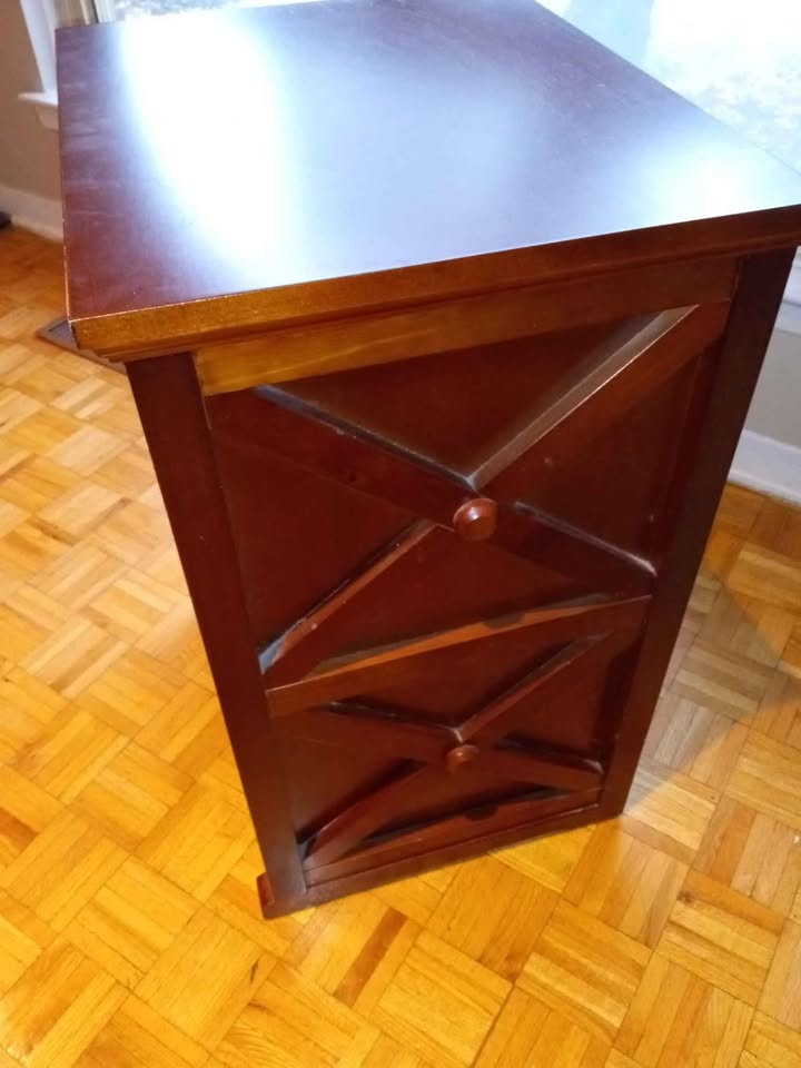 Wood File Cabinet - photo 2