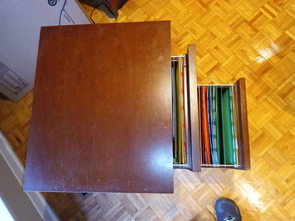 Wood File Cabinet - photo 4